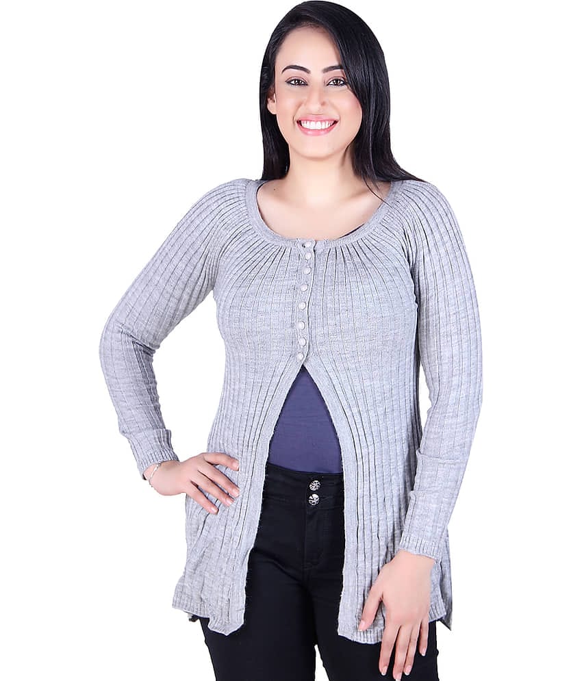 Ogarti Woollen Shrugs - Grey