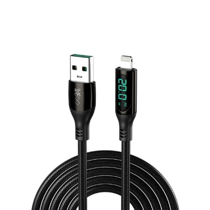 Walta Elite Real Plus Pro Advance USB to iPhone 1mtr Charging Cable - Black Walta Elite Real Plus Pro Advance USB to iPhone 1mtr Charging Cable - Black