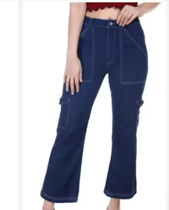 Comfy women Denim Cargo