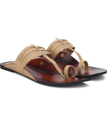 Picktoes Beige Women's Flats