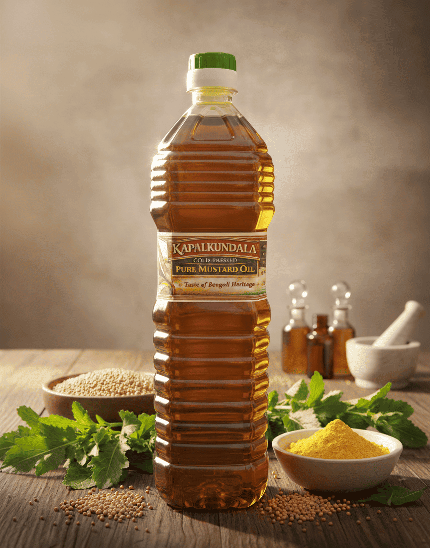 Kapalkundala Cold Pressed Mustard Oil