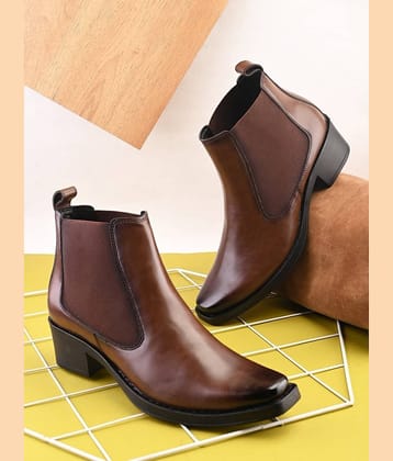 Sir Corbett Brown Men's Chelsea Boots