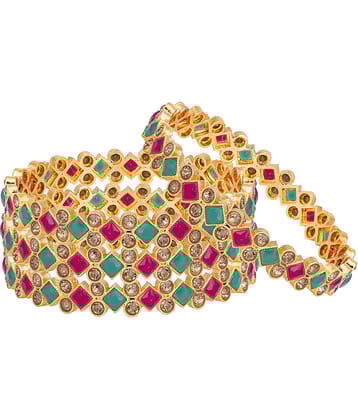 Sukkhi - Multicolor Bangle Set (Pack of 4)