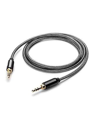 Nawani Audio Stereo 3.5mm AUX Cable (Male to Male) : 1 Meter Length.