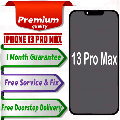 Apple iPhone 13 Pro Max  (display glass combo folder) Mobile Display LCD Screen With Touch.Black