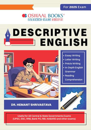 OSWAAL DESCRIPTIVE ENGLISH USEFUL FOR SSC,RRB,PO AND RBI MORE...