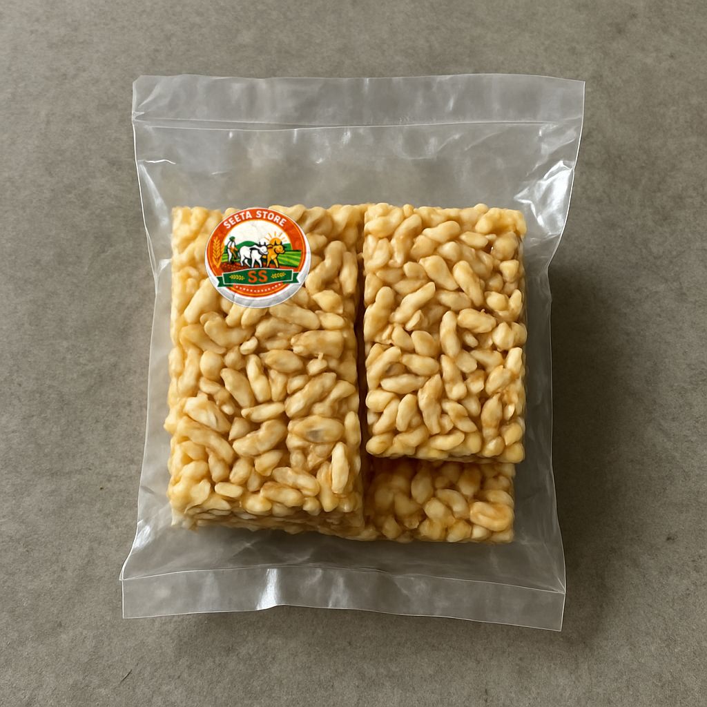 Seeta Store's puffed rice chikki
