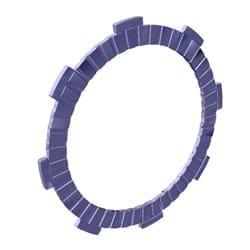 Hero Genuine Clutch Friction Disc Set for HF 100 HF Deluxe Splendor Plus Passion Pro | High Durability | OEM Fit | Reliable Power Transfer | Smooth Clutch Performance | Easy Installation - 22201AAHA01S