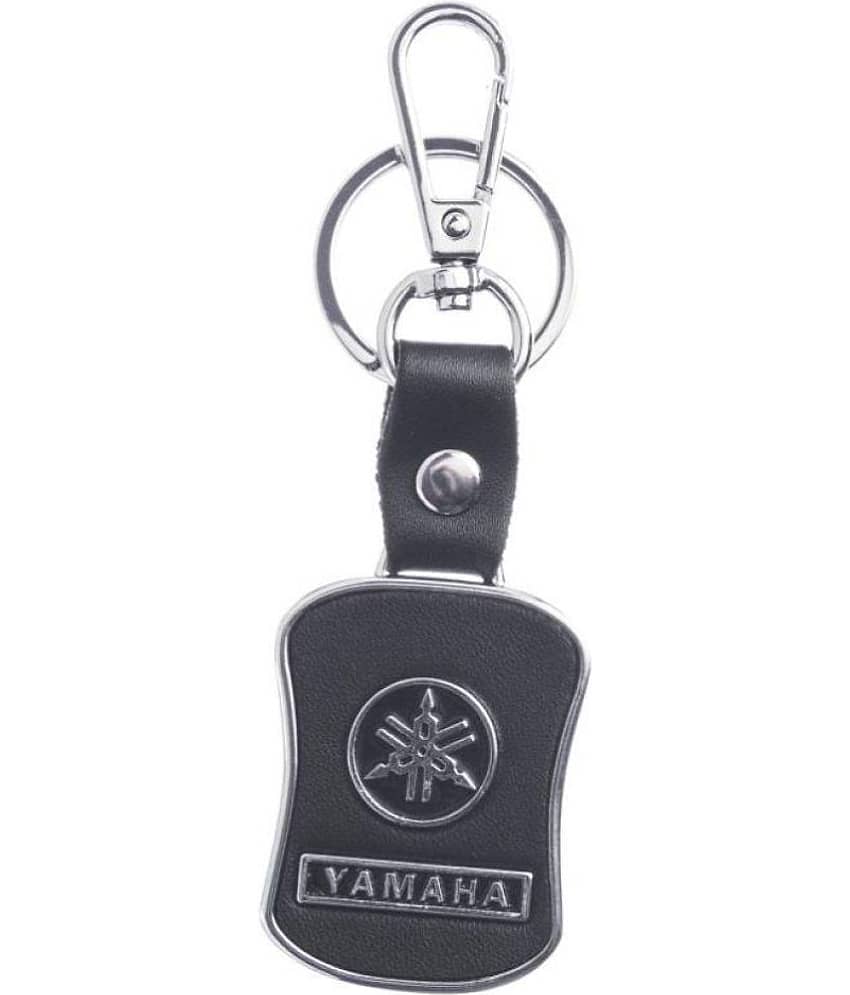 Yamaha Leather Metal Hook Locking Key Chain