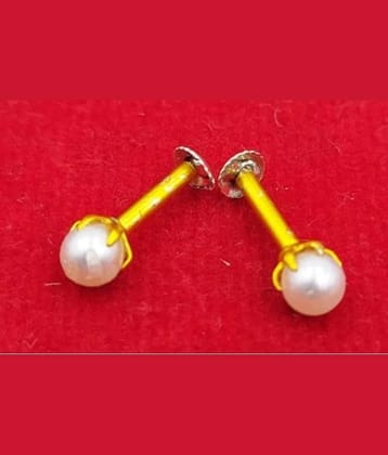 Renu Creations Gold-plated Plated Alloy, Brass, Metal Nose Ring ()