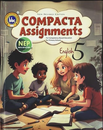Compacta English Class 5th new edition for primary schools paperback 2027 [Paperback] [Jan 01, 2022] bbc