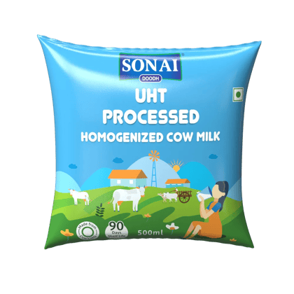 Sonai Pasteurized Toned Milk (200ml) | Fresh & Creamy | On-the-go Nutrition