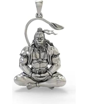 DvR ClicK Hanuman Gada Meditation Hanuman Pendant ( Pack of 1 )