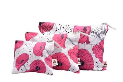 Poly Canvas Printed Pouches Poly Canvas Printed Pouches