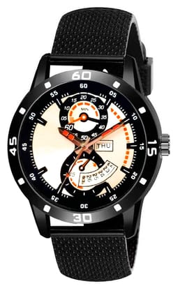 Multicolor Day Date Analog Watch for Men LR56