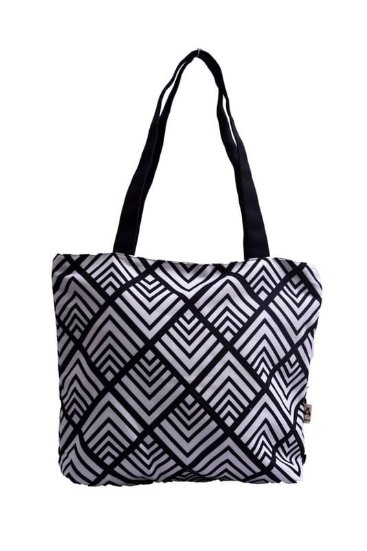 Printed Cotton Astara Tote Bag