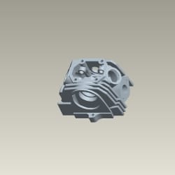 Hero Genuine HEAD COMP.CYLINDER for HF Deluxe | OEM Fit and Compatibility | Enhanced Engine Performance | Durable and Long-Lasting | Reliable Combustion | Easy Installation - 12200KST940S