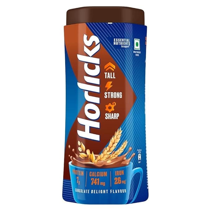 Horlicks Chocolate Nutrition Drink, 1 kg Jar