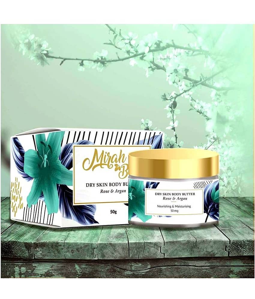 Mirah Belle Rose – Argan Dry Skin Body Butter Cream