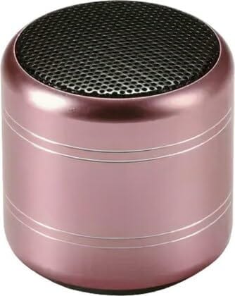 Dynamic Metal Sound with High Bass Bluetooth Speaker Rechargeable Bluetooth Indoor and Outdoor Speaker for Support TF Card & Mic Compatible with All Smartphones