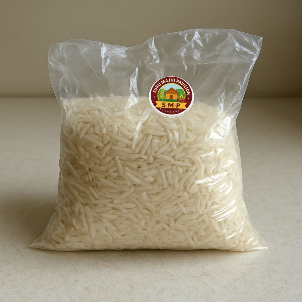 Suru Majhi Pavilion's premium basmati rice