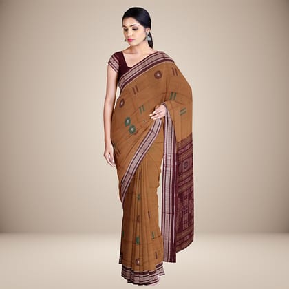 Bomkai Cotton Saree