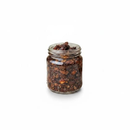Premium Dates and Nuts Preserve - 600 gm - One glass jar