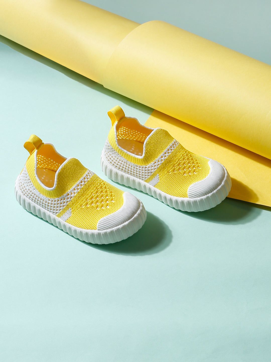 Peppy Toddlers' First Step Shoes - Yellow (Unisex)