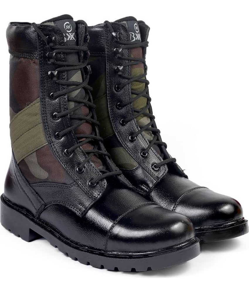 BXXY Black Hiking & Trekking Boot