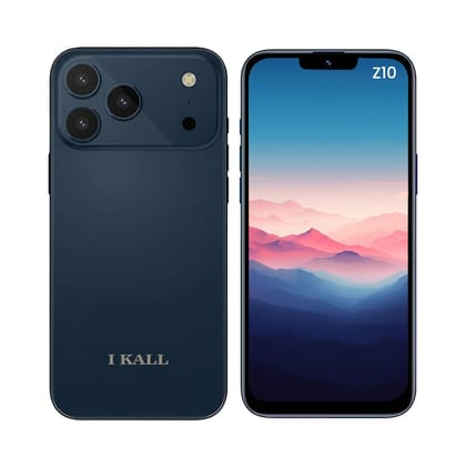 IKALL Z10 4G Smartphone | 6.53 HD Display | 4GB RAM, 64GB ROM | 20MP Rear + 8MP Front Camera | 5000mAh Battery | Android 14 | Octa-Core Processor (Blue) Blue IKALL Z10 4G Smartphone | 6.53 HD Display | 4GB RAM, 64GB ROM | 20MP Rear + 8MP Front Camera | 5000mAh Battery | Android 14 | Octa-Core Processor (Blue) Blue