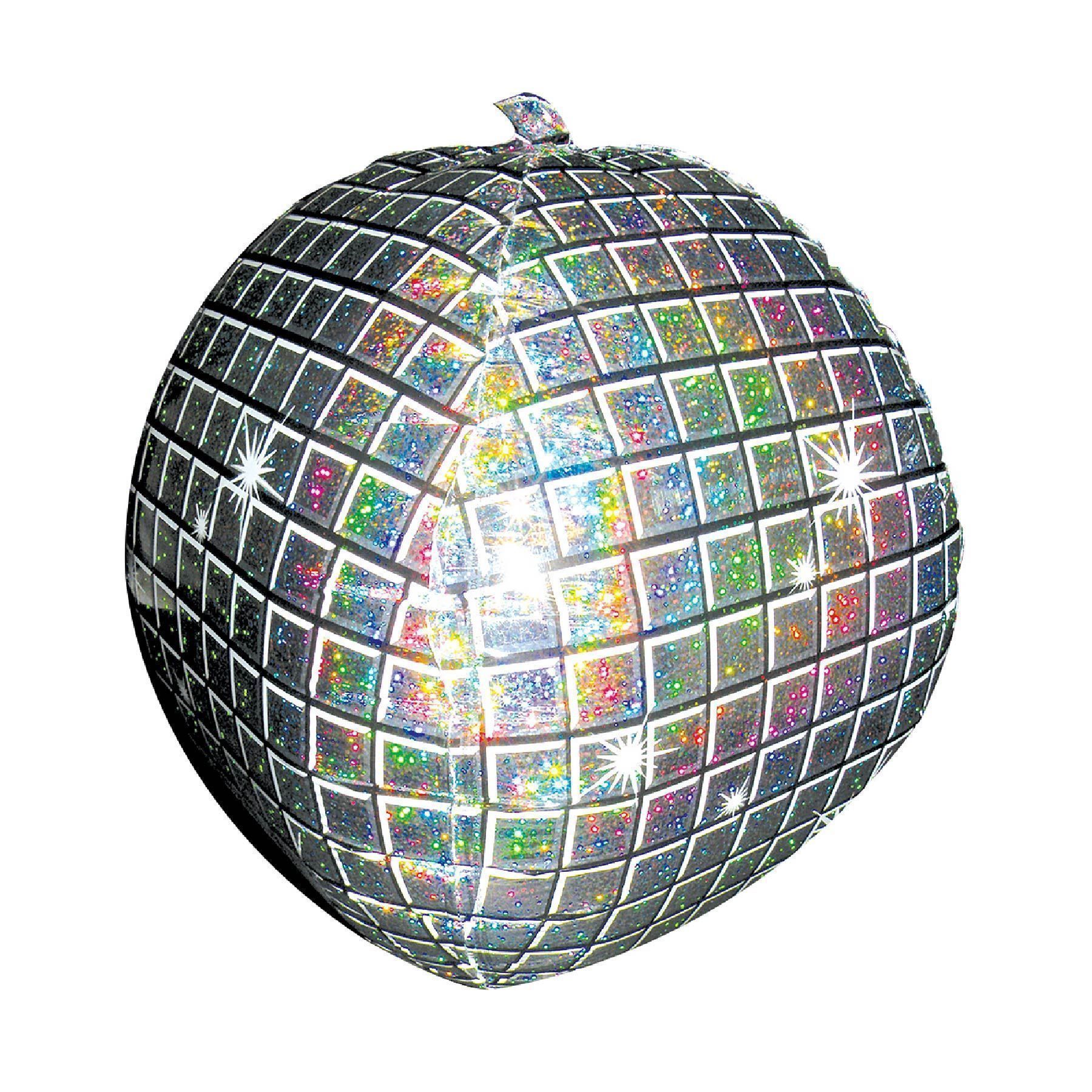 Wanna Party LARGE SHAPE PRISMATIC DISCO BALLOON