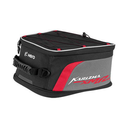 Tail Bag with Anti-Scratch Fabric and Waterproof Rain Cover for Karizma XMR