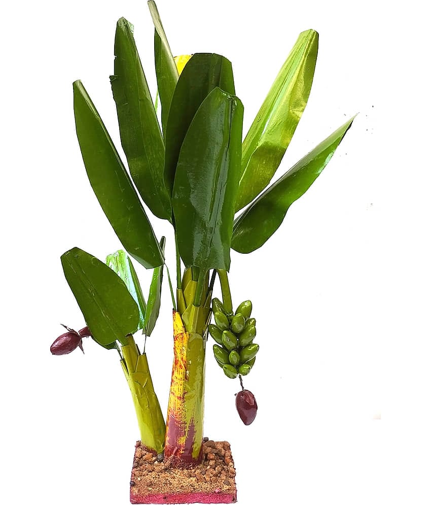 simonart and printing - Green Poinsettia Artificial Tree ( Pack of 1 )