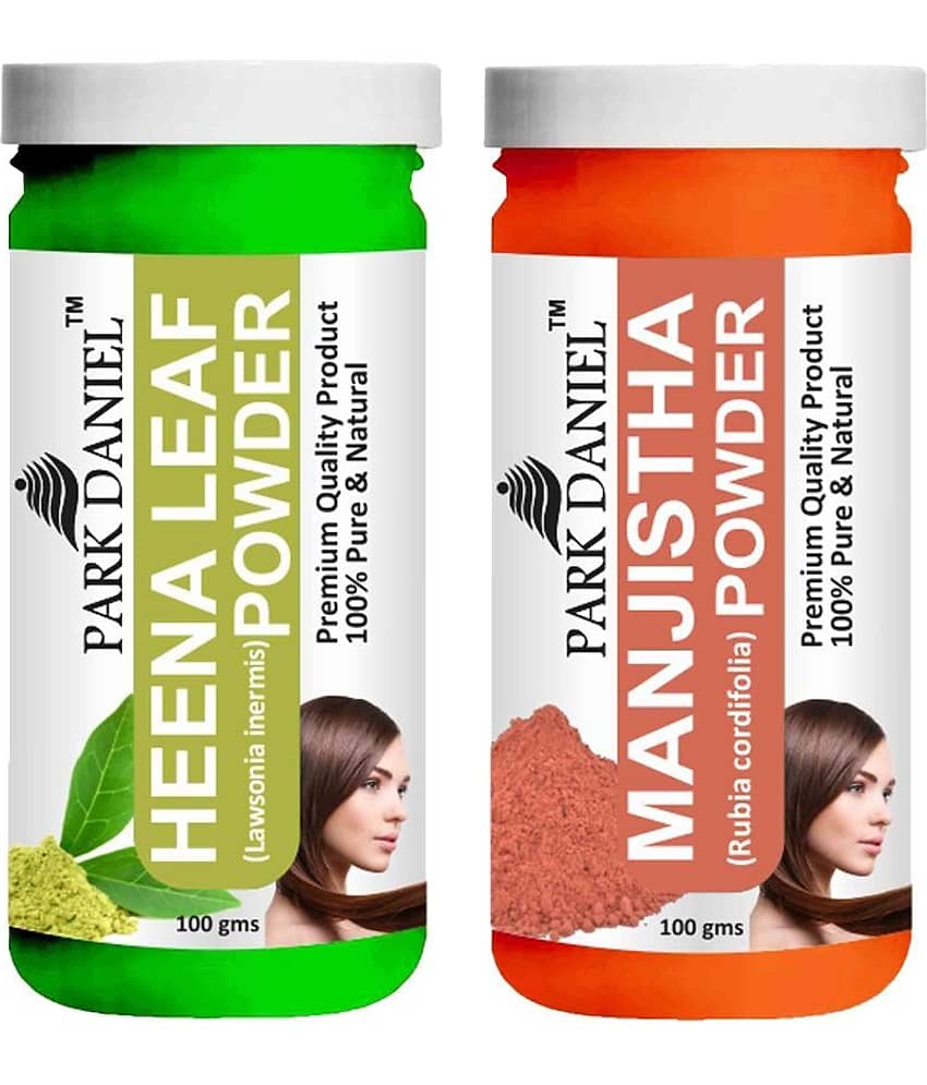 Park Daniel   Henna Leaf      & Manjistha Leaf  Hair Mask 200 g Pack of 2