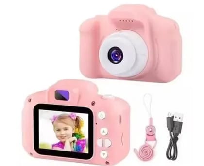 Kids Digital Camera with 2 inch Screen Activity Toy Birthday Gift for Kids Capture Photos Videos