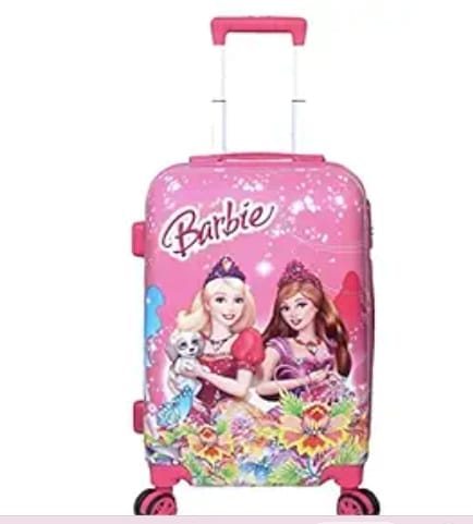 Barbie Kids' Suitcase - Sturdy & Adjustable Travel Luggageassorted colour