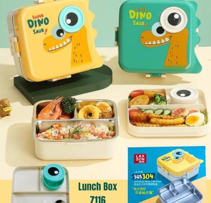 Esmi- *Dino- Premium quality stainless steel lunch boxes*
