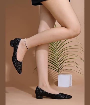 Shoetopia Black Women's Pumps Heels