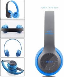 P47 Wireless Bluetooth Headphones with Adjustable Headband