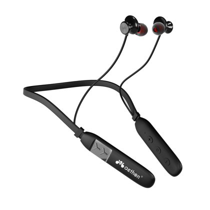 Aethon Arrow Neckband Earphones with Deep Bass, Surround Sound, 25 Hours Playtime Aethon Arrow Neckband Earphones with Deep Bass, Surround Sound, 25 Hours Playtime