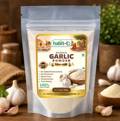 Premium Dehydrated Garlic Powder (100% Pure)