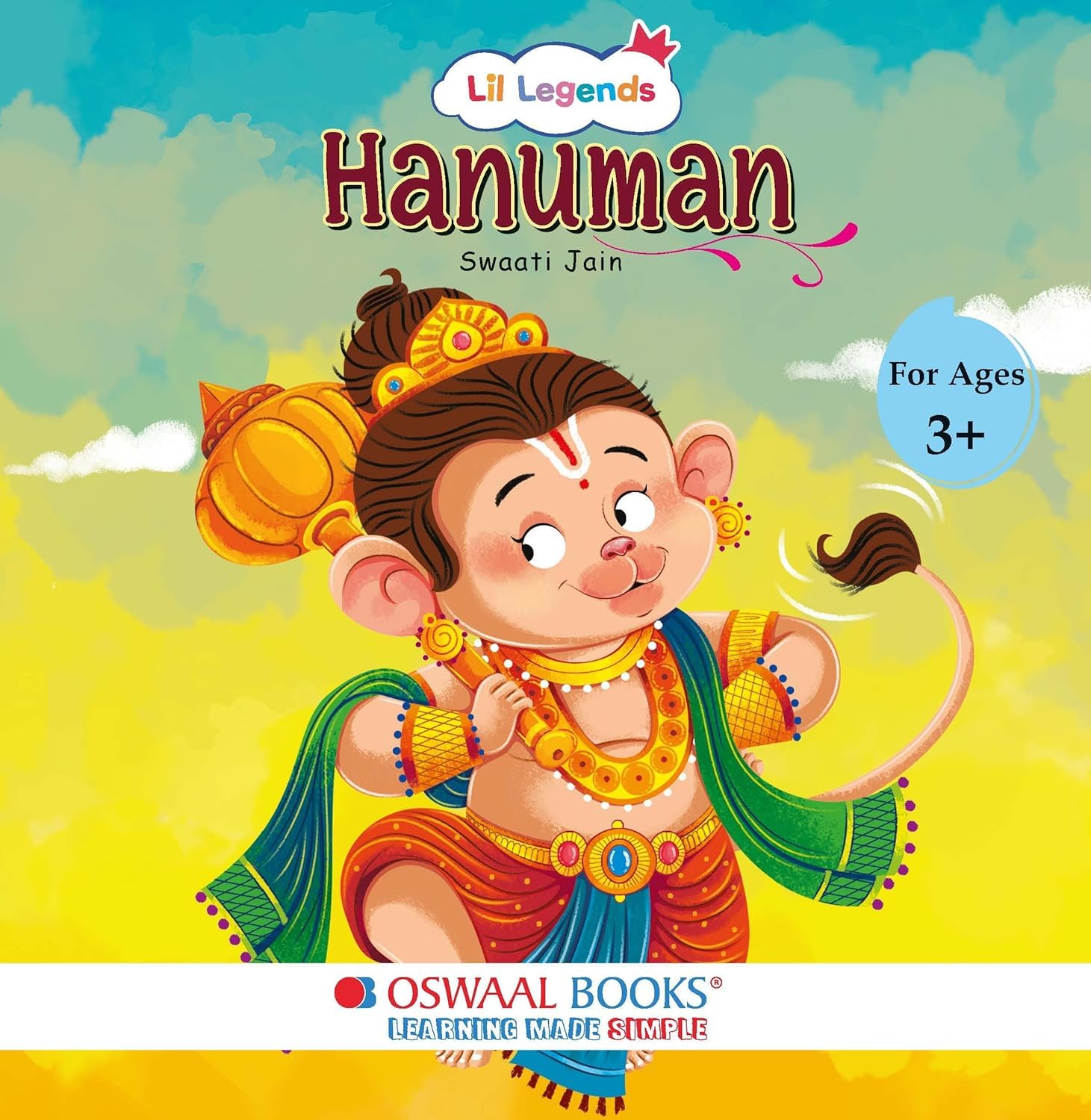 My Little Board Book of Enchanting Mythological Tales of Hanuman for Kids Ages 3+ | Lil Legends Paperback – 24 September 2024
