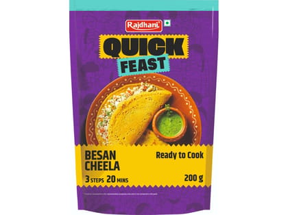 Rajdhani Besan Cheela 200gm