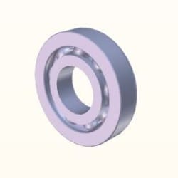 Radial Ball Bearing 6203 - Pleasure+ | Maestro Edge | Duet - 91004AAW00099S