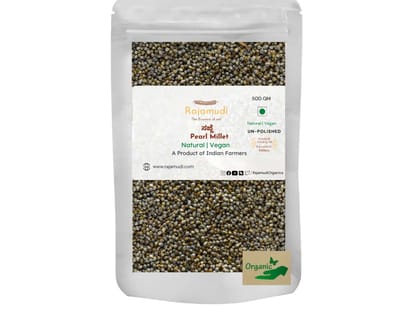 Rajamudi Organics Pearl Millet - 500 Gram