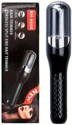 ZYNTO 2025 Automatic Hair Split End Remover Machine Rechargeable 2-in-1 Splitend Pro Hair Cutter for FrizzyDry, Damaged,Broken,Curly Types,Ideal For Women Seeking Healthyhair Women Beauty Styling Tool New. (STANDARD) ZYNTO 2025 Automatic Hair Split End R