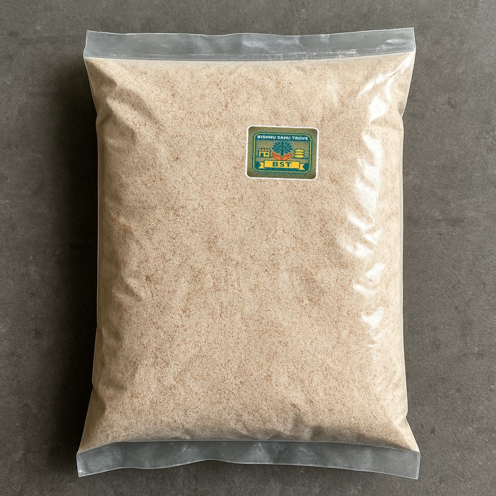 Bishnu Sahu Trove's whole wheat flour