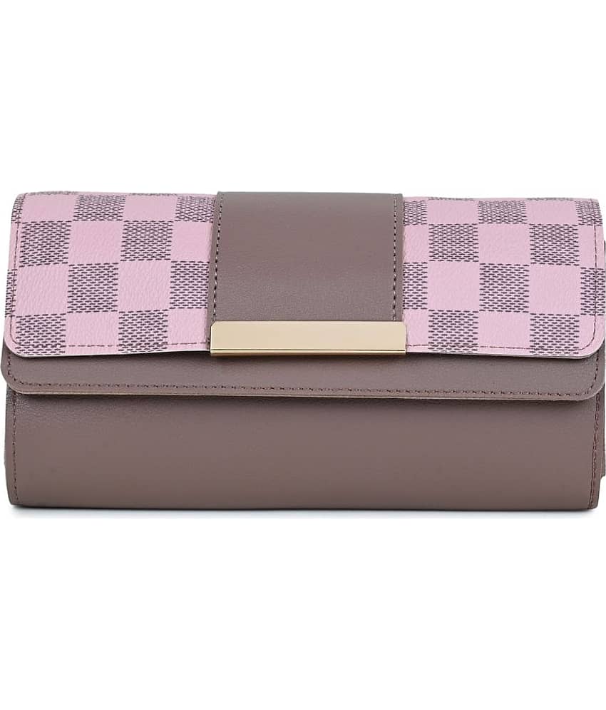 Cherry Tree - Pink Faux Leather Handheld