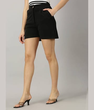 AUSK Polyester Hot Pants - Black