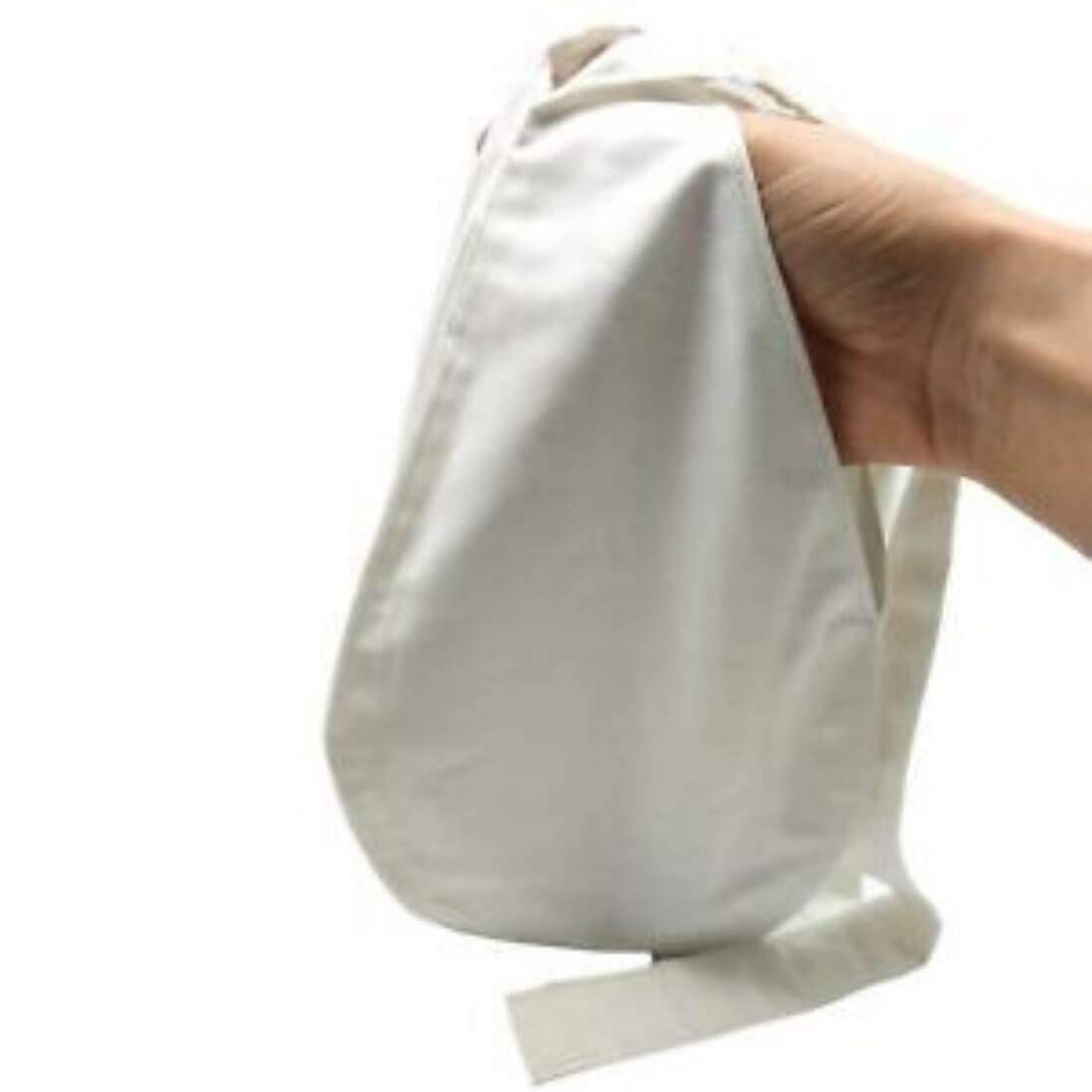 MAYAPURI Pure White Japa/Beads Bag | Gomukhi White Japa Mala Bag (Pack of 2)